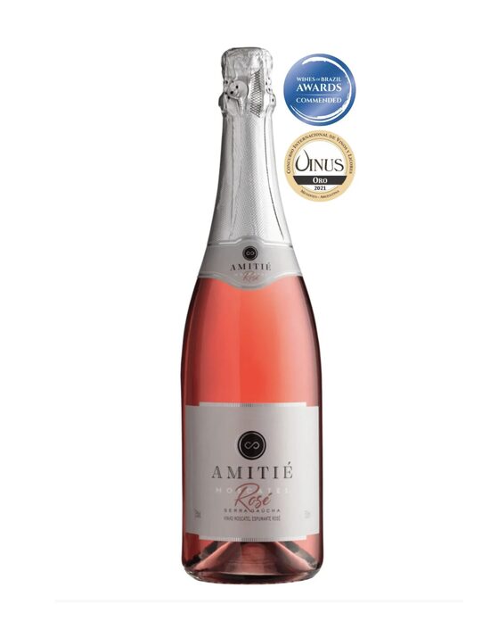 Espumante Amitié Moscatel Rose